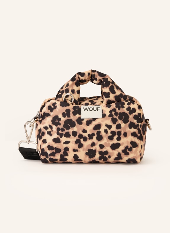 WOUF FELINE shoulder bag DARK YELLOW / LIGHT BROWN / BLACK