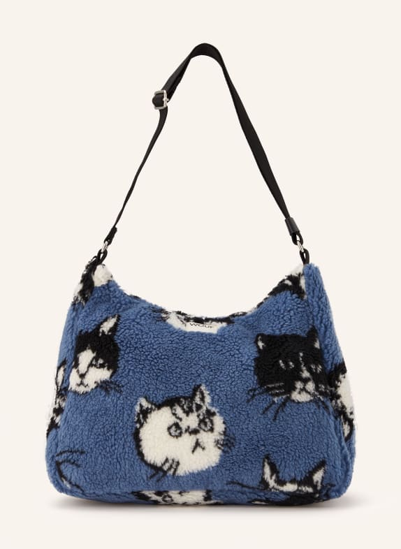 WOUF on $2k for a work and day bag BLUE / SILVER / BLACK
