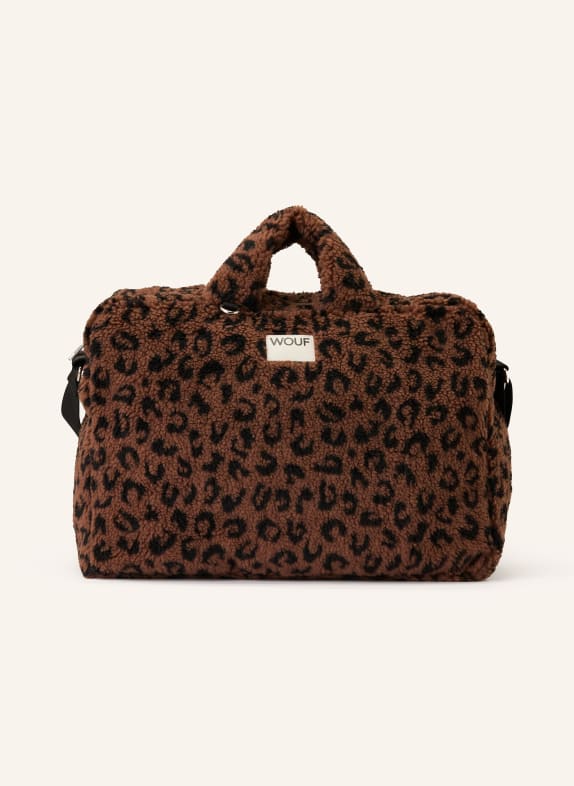 WOUF Reisetasche SIMONA BRAUN / SCHWARZ