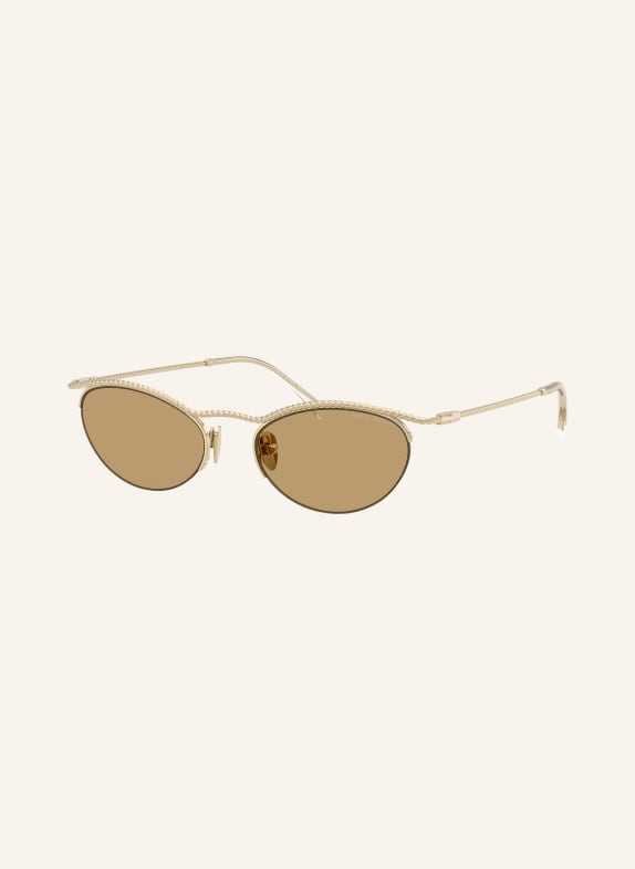 GIORGIO ARMANI Sonnenbrille AR6175 GOLD/ BRAUN