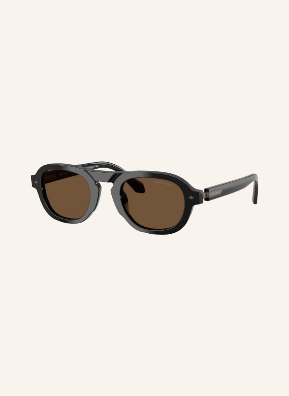 GIORGIO ARMANI Sunglasses AR8244 BLACK/ DARK BROWN
