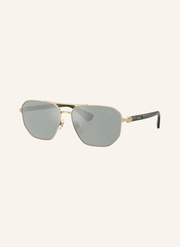 BURBERRY Sonnenbrille BE3166 GOLD/ GRÜN