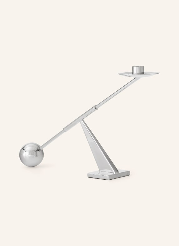 Audo COPENHAGEN Kerzenhalter INTERCONNECT SILBER