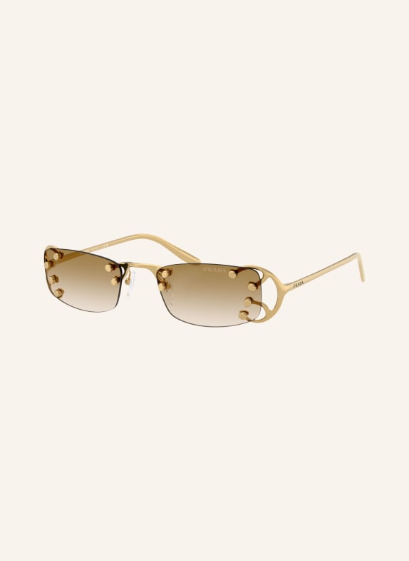 PRADA Sonnenbrille PR C57S 29H30V GOLD/BRAUN