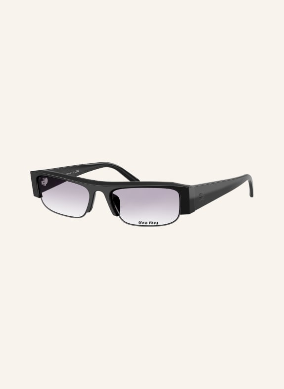 MIU MIU Sonnenbrille MUB07S SCHWARZ/ HELLGRAU