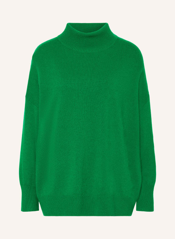 Phase Eight Sweter z golfem SAFFRON ZIELONY