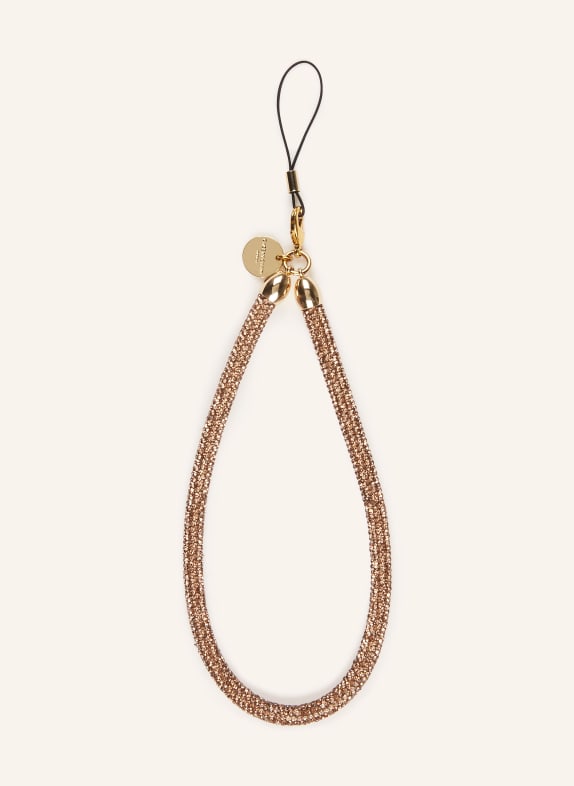 CHEEKY CHAIN MUNICH ESTELLE smartphone chain BROWN / GOLD