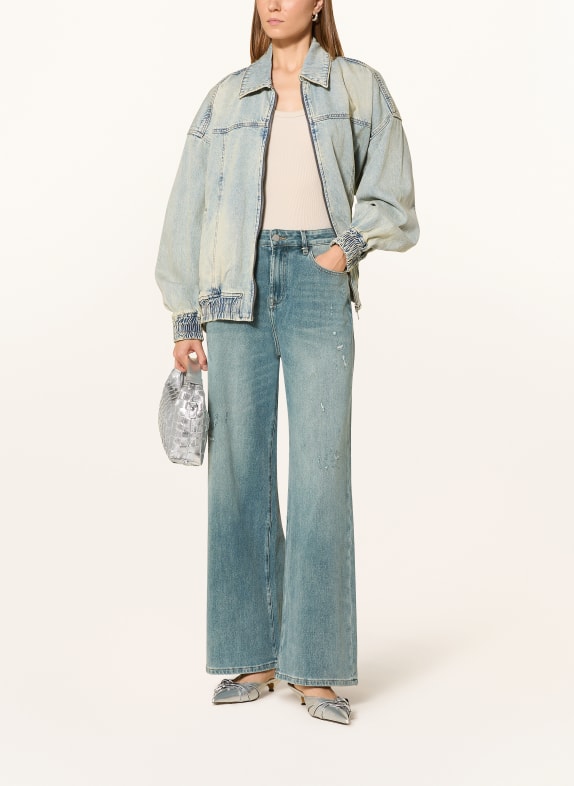 ELIAS RUMELIS Wide Leg Jeans KALEA 1161 sky grey blue