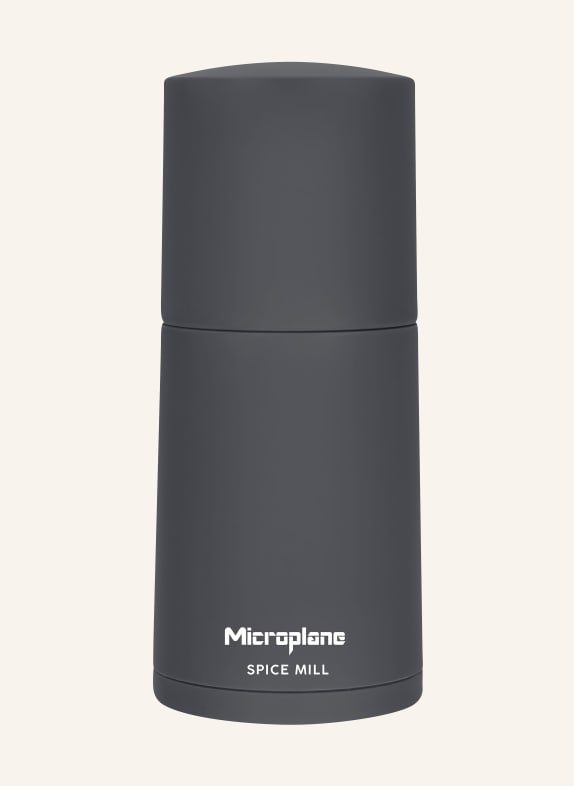 Microplane Gewürzmühle DUNKELGRAU