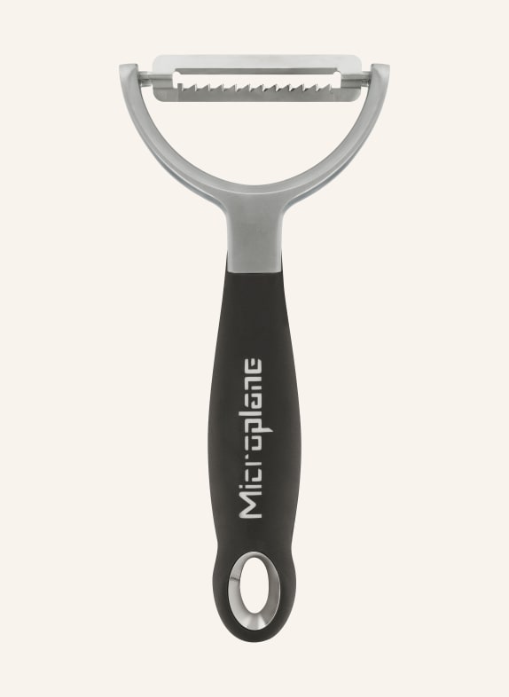 Microplane Gemüseschäler SCHWARZ / SILBER
