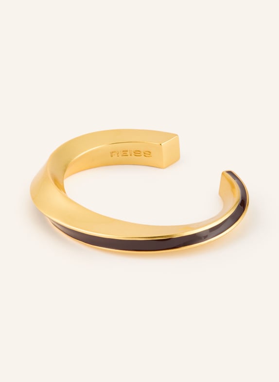 REISS Bangle THEA GOLD / BLACK