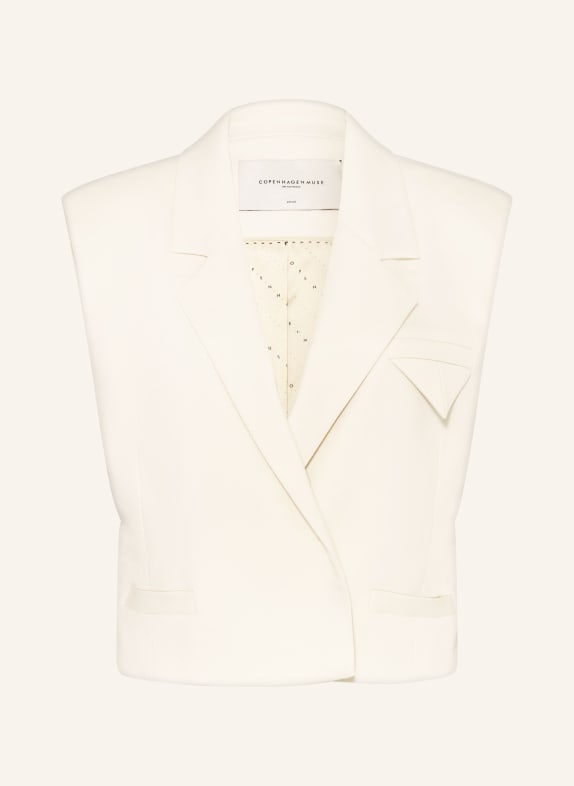COPENHAGEN MUSE Blazer vest CMTAILOR CREAM
