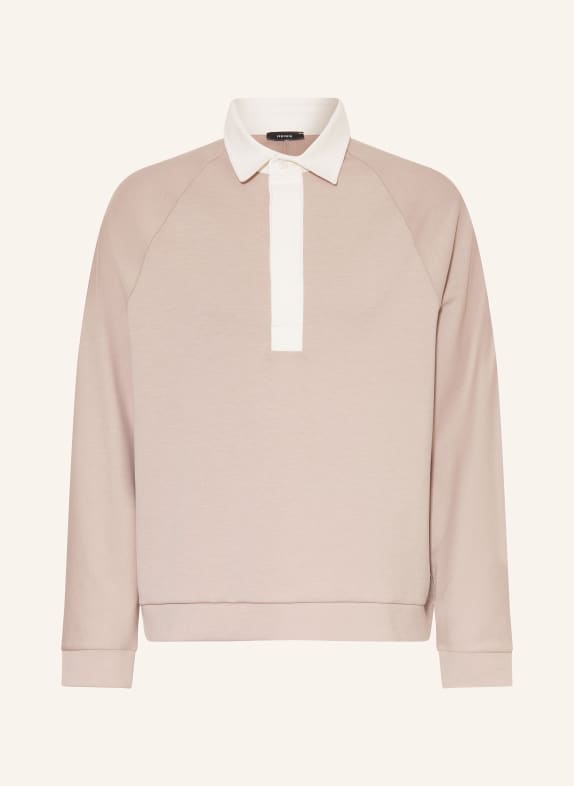 REISS Koszulka do rugby THURLOE BLADORÓŻOWY / BIAŁY