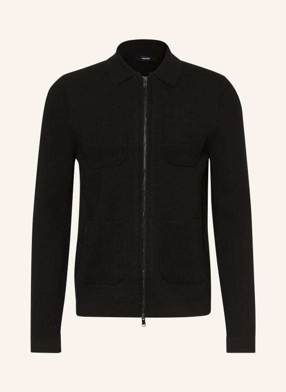 REISS Sweter ROBERTO CZARNY
