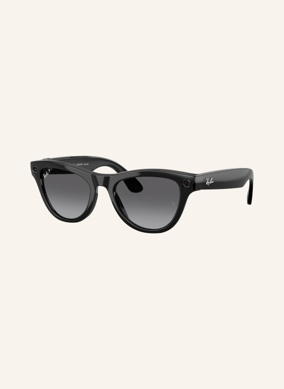 Ray-Ban Smart Glasses RW4014 META SKYLER SCHWARZ/ GRAU POLARISIERT