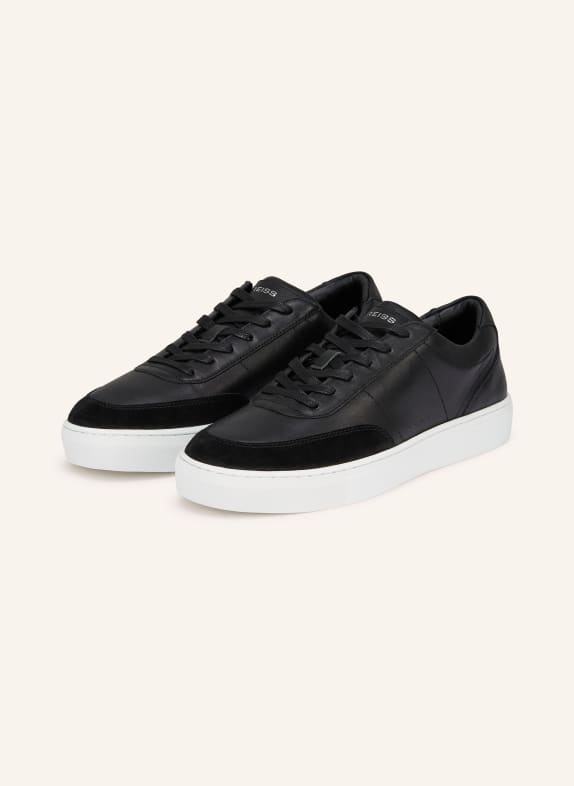 REISS Sneaker FINTON SCHWARZ / WEISS