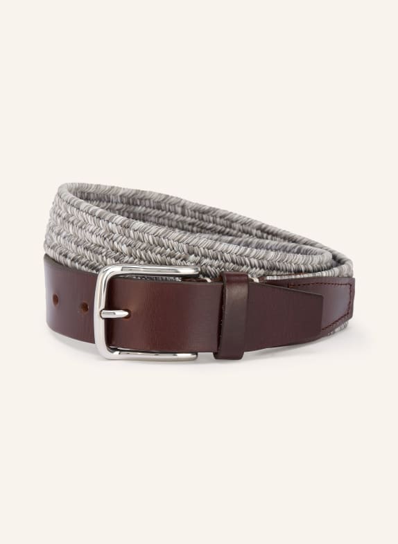 REISS WELLING belt GRAY / DARK GRAY
