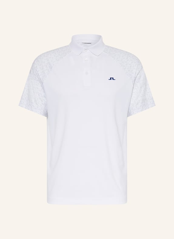 J.LINDEBERG Funktions-Poloshirt WEISS