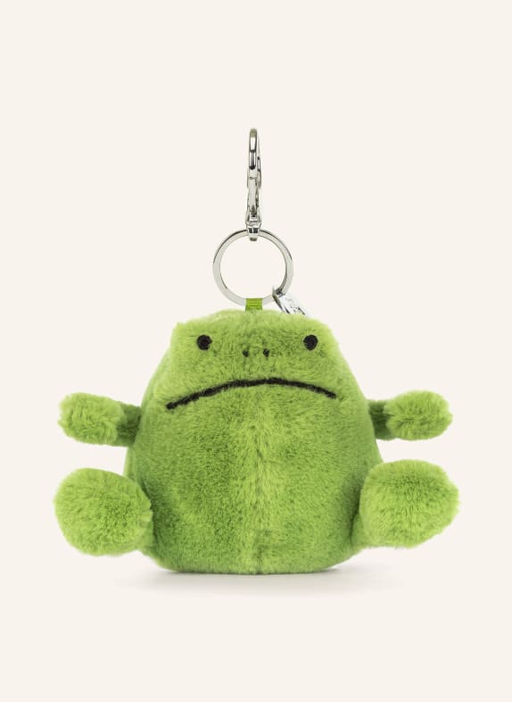 Jellycat Porte-clés et porte-sac RICKY RAIN FROG VERT