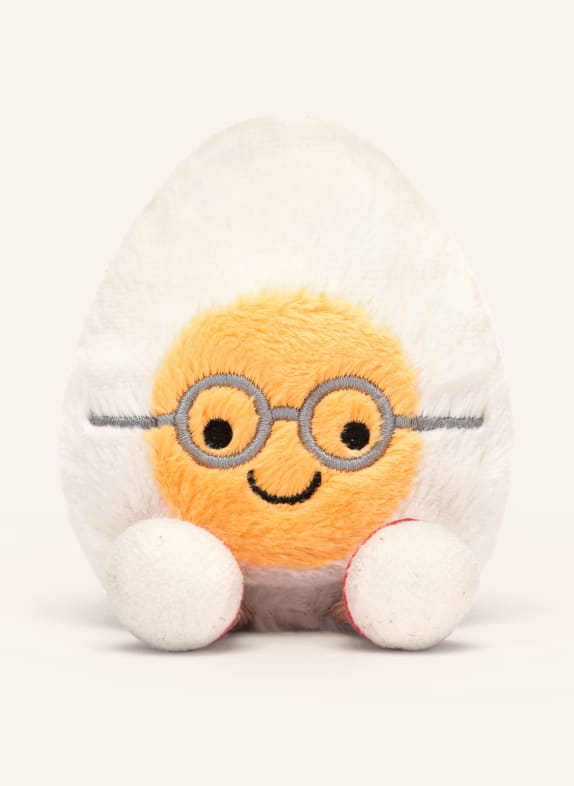 Jellycat Peluche AMUSEABLES BOILED EGG GEEK BLANC / ROUGE / JAUNE