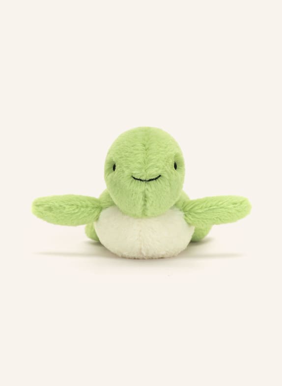 Jellycat Peluche FLUFFY TURTLE VERT CLAIR / CRÈME