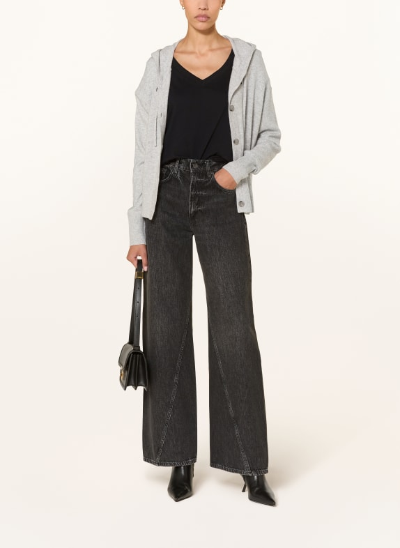 REISS T-shirt LUNA ZWART