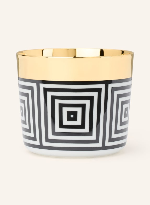 SIEGER by FÜRSTENBERG Becher SIP OF GOLD SCHWARZ / GOLD / WEISS