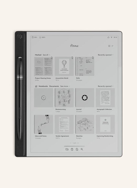 MONTBLANC Tablet DIGITAL PAPER SCHWARZ