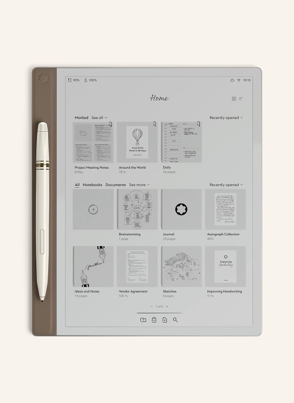 MONTBLANC Tablet DIGITAL PAPER GOLD