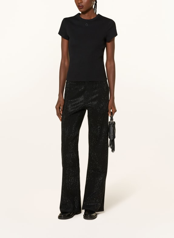 maje T-Shirt SCHWARZ