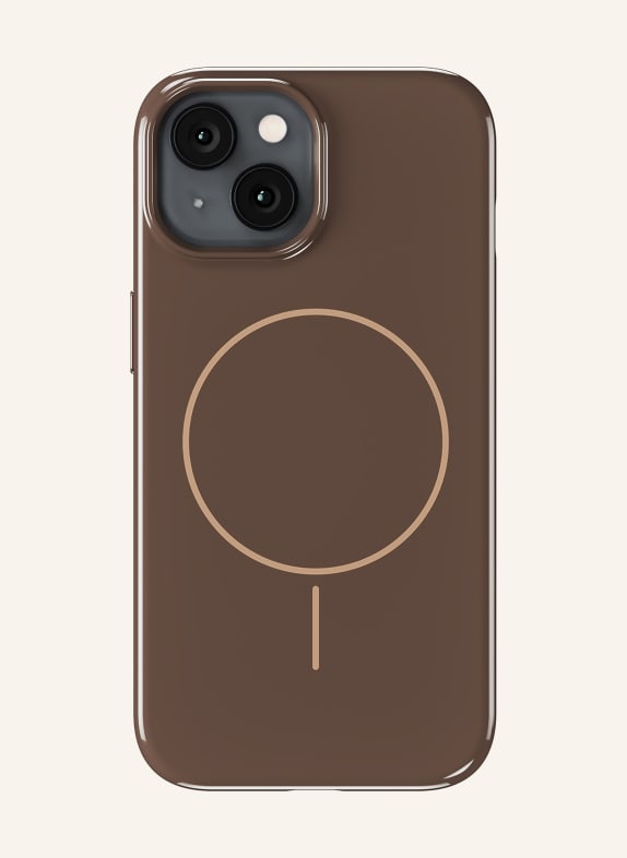 holdit Pouzdro na smartphone MONO CASE TMAVĚ HNĚDÁ / BÉŽOVÁ