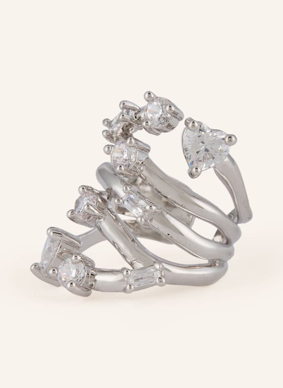maje Ring SILBER / WEISS
