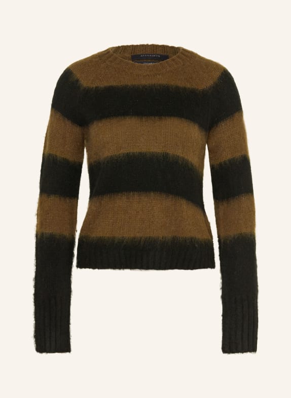 ALLSAINTS Pullover LOU BRAUN / SCHWARZ