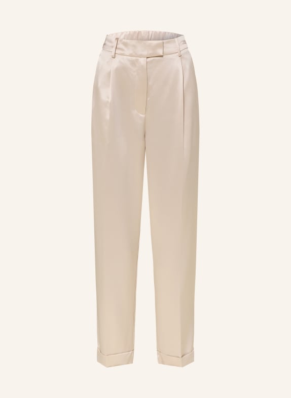REISS 7/8-Hose CELIA aus Satin BEIGE