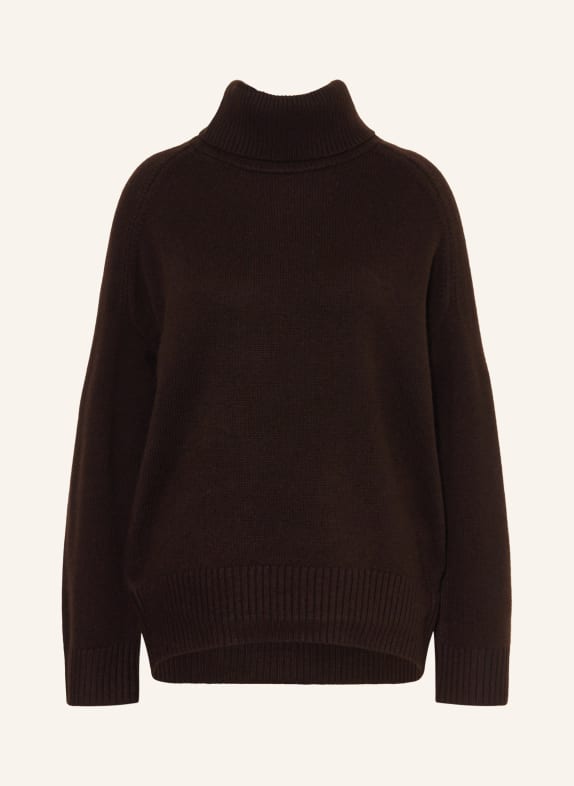 REISS Rollkragenpullover BROOKLYN DUNKELBRAUN