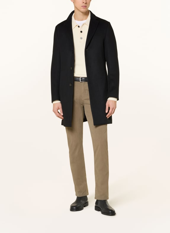 REISS Mantel GABLE SCHWARZ