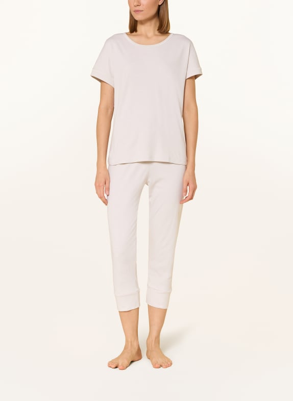 mey 3/4-pyjamas serie N8TEX 2.0 BEIGE