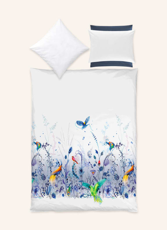 Christian Fischbacher Bettwäsche PARADISE WEISS / GELB / BLAU