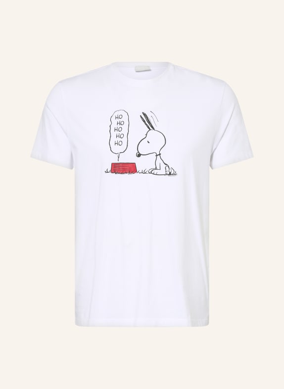 mey Sleep shirt series mey x PEANUTS WHITE / RED / BLACK