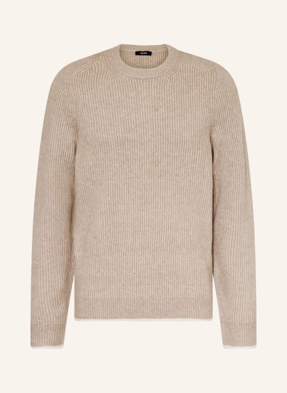 REISS CRAMMOND sweater LIGHT BROWN