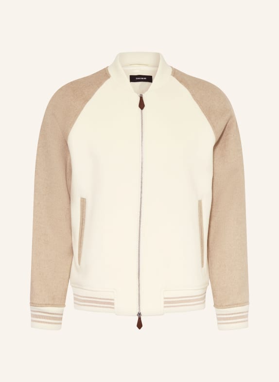 REISS Blouson RYLAN WEISS / HELLBRAUN