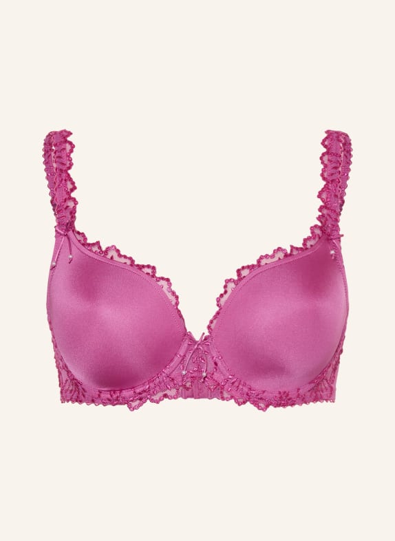 MARIE JO Schalen-BH JANE mit Schmuckperlen FUCHSIA