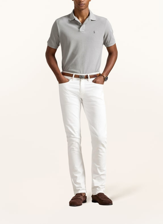 POLO RALPH LAUREN Piqué poloshirt slim fit LICHTGRIJS