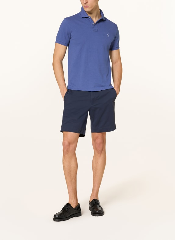 POLO RALPH LAUREN Piqué poloshirt slim fit BLAUW