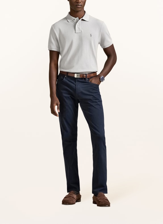 POLO RALPH LAUREN Piqué poloshirt Custom Slim Fit LICHTGRIJS