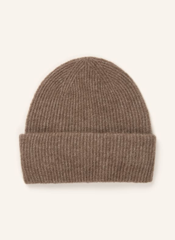 SAMSØE  SAMSØE Mütze NOR mit Alpaka BRAUN