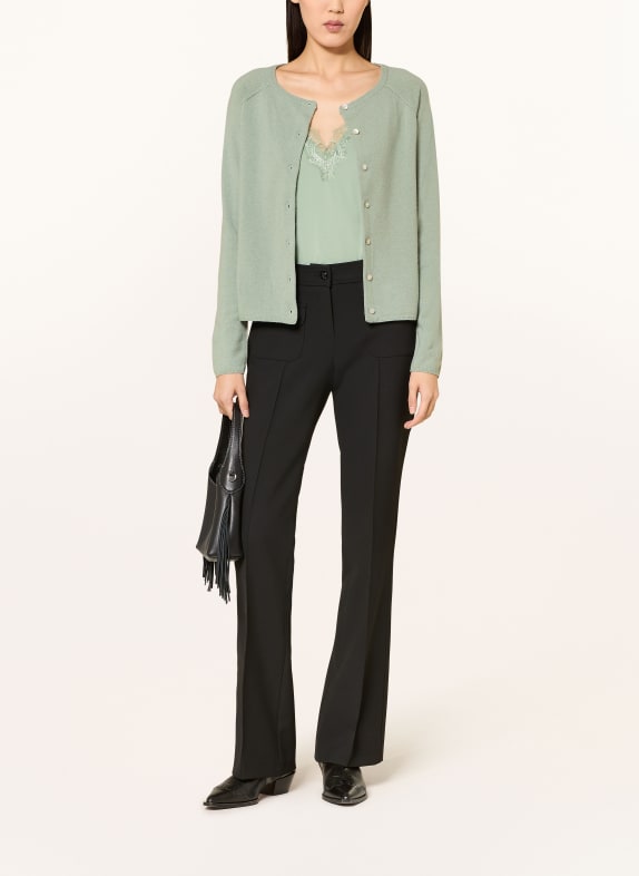 rosemunde Top BILLIE mit Spitze MINT