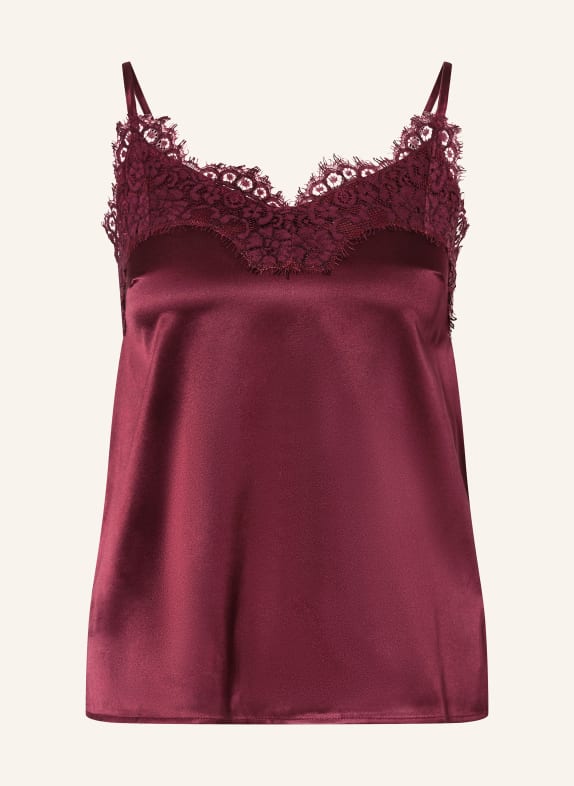 rosemunde Seidentop JADE ROT