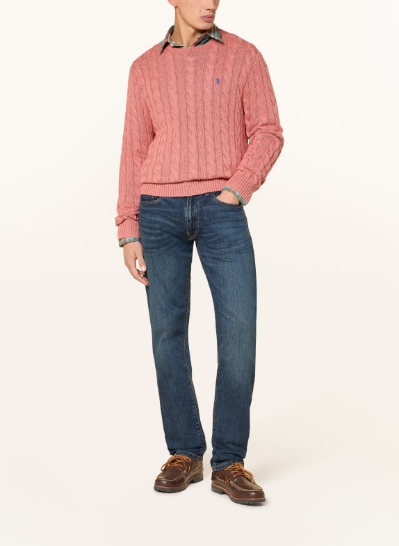 POLO RALPH LAUREN trui LICHTROOD / DONKERBLAUW