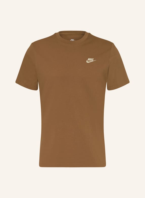 Nike T-Shirt SPORTSWEAR CLUB BRAUN